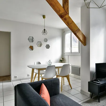 3 Ch Centre Proche Gare Wifi Ile Millocheau Appartement
